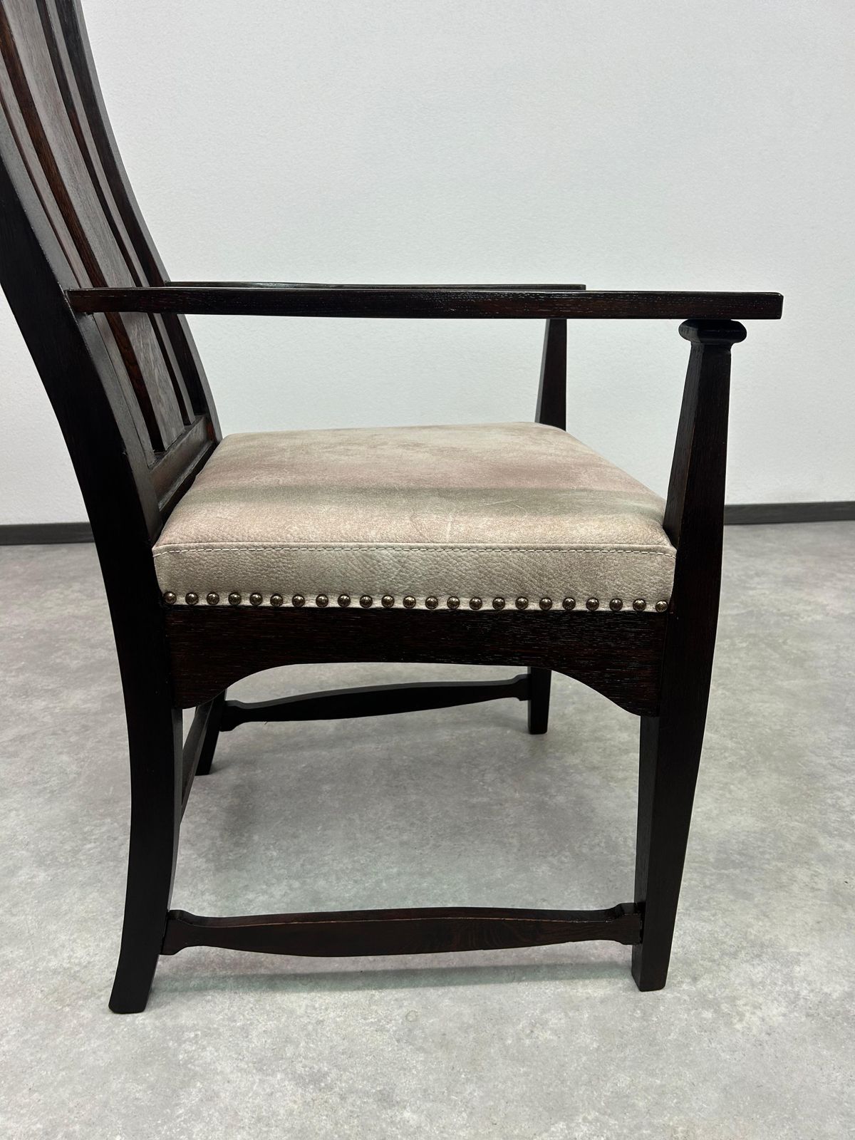 Art Deco Office Chair In Style Of Charles Rennie Mackintosh photo buy