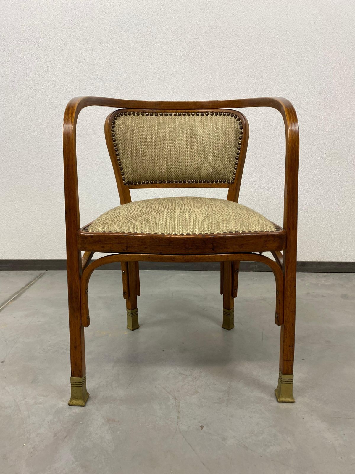 Secession Armchair 715f By Gustav Siegel For J.J.Kohn photo furniture