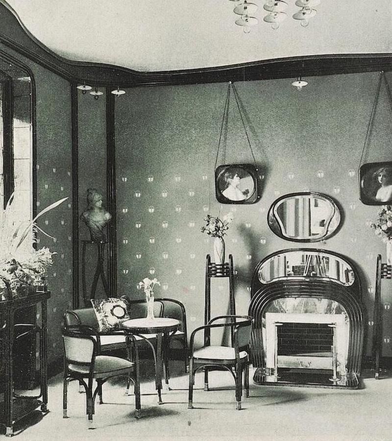photo for sale Secession Office Chair No.715f By Gustav Siegel For J&J Kohn
