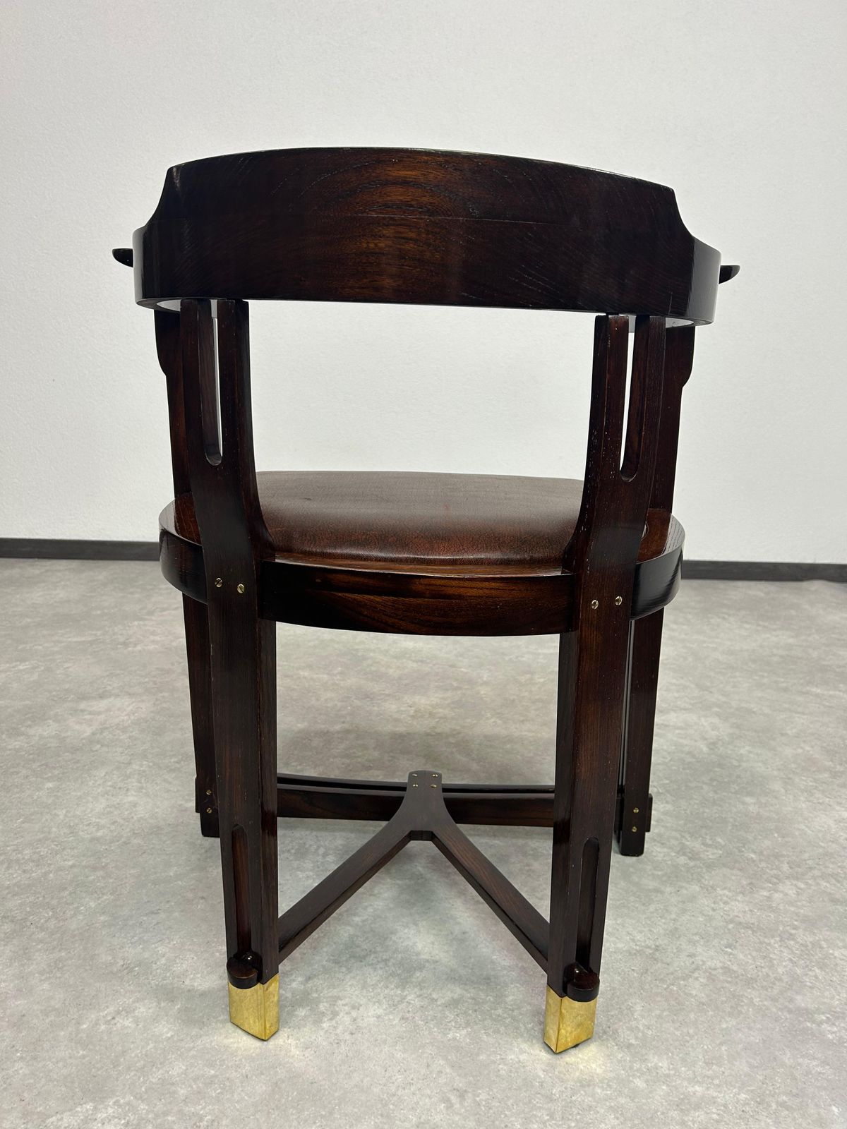 Rare Secession Armchair By Anton Pospischil photo vintage