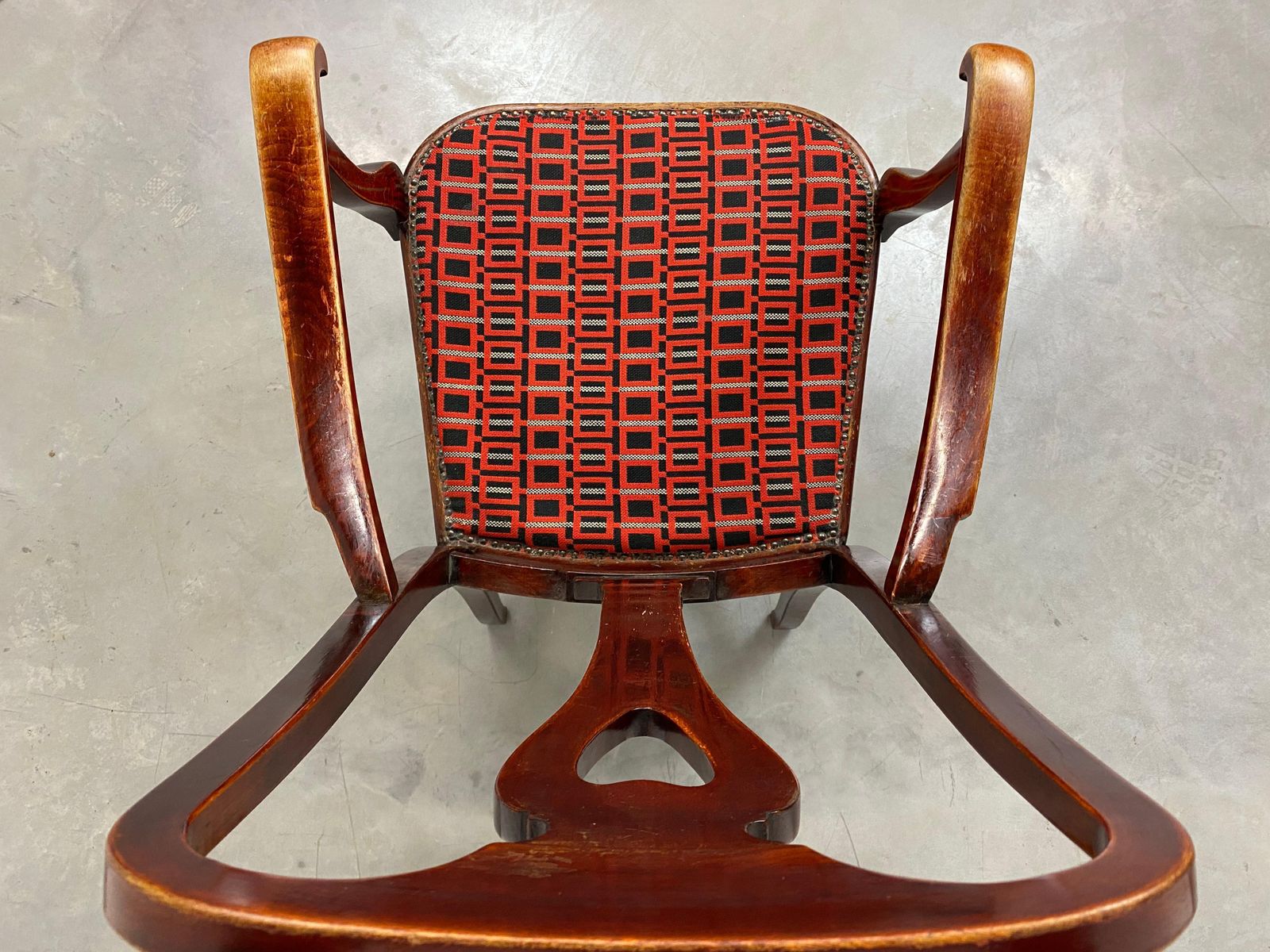 Pair Of Secession Armchairs Atr. Adolf Loos Ex. By Thonet photo for sale