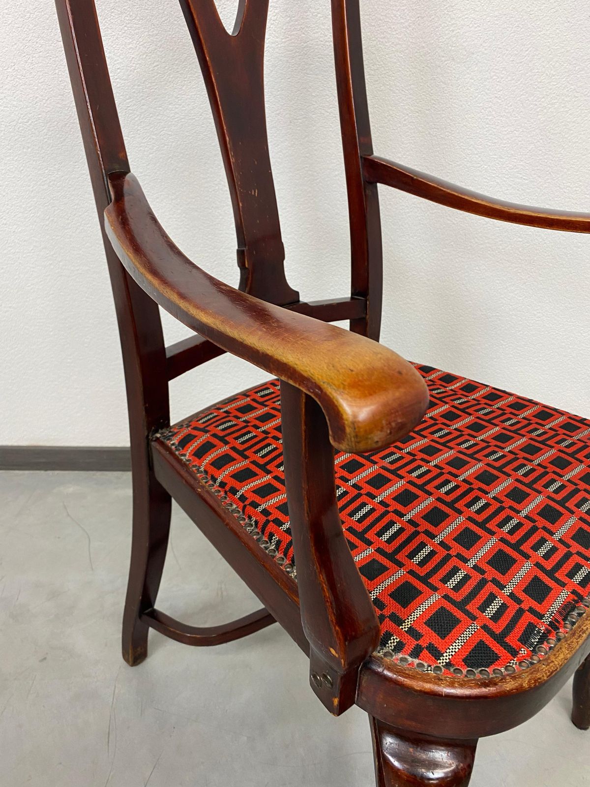 Pair Of Secession Armchairs Atr. Adolf Loos Ex. By Thonet photo vintage