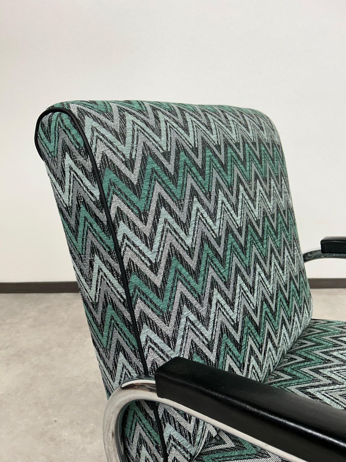 Tubular Steel Armchair By Tubax photo for sale