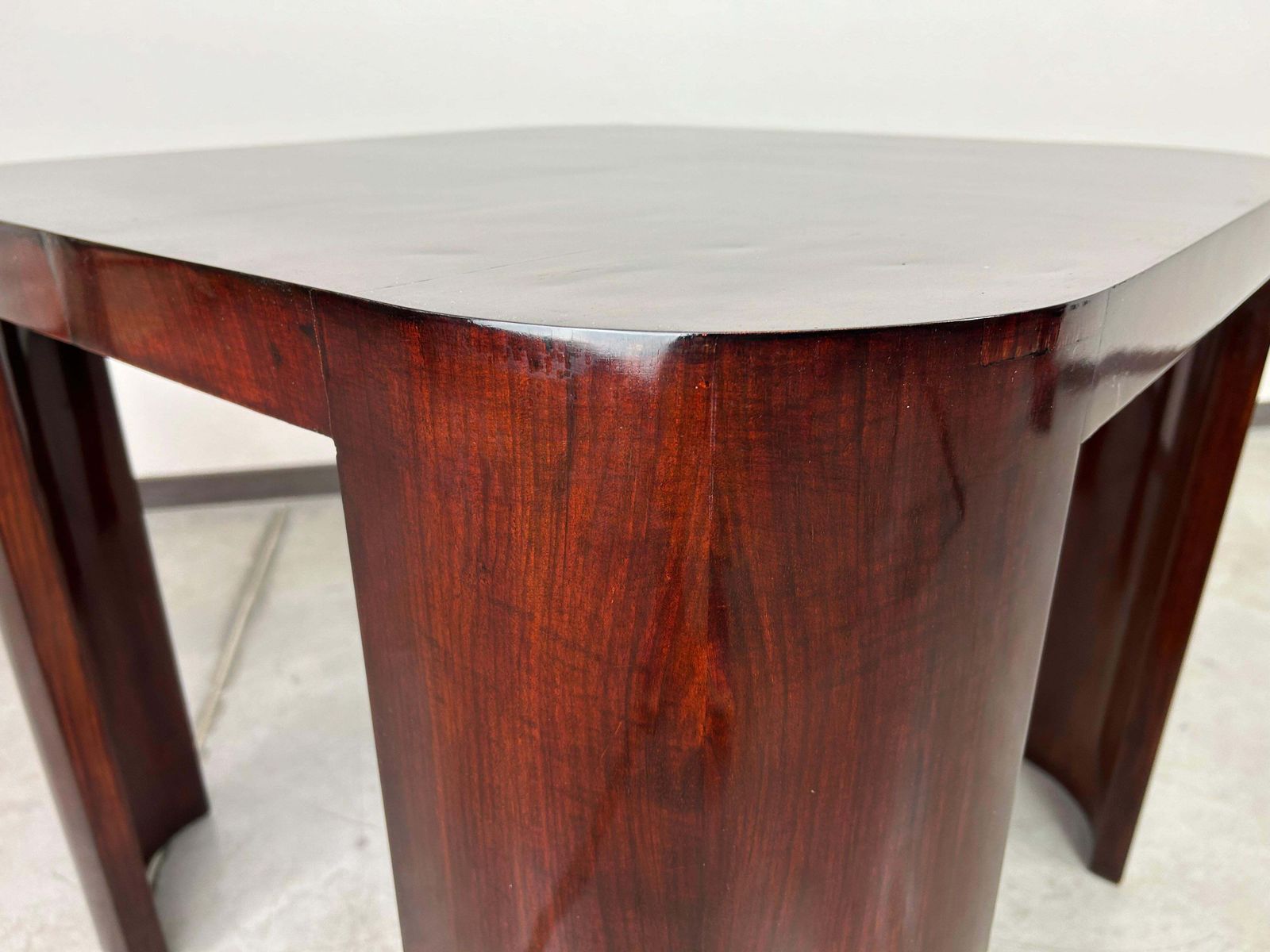 Mahogany Art Deco Coffee Table By Otto Prutscher photo vinterior