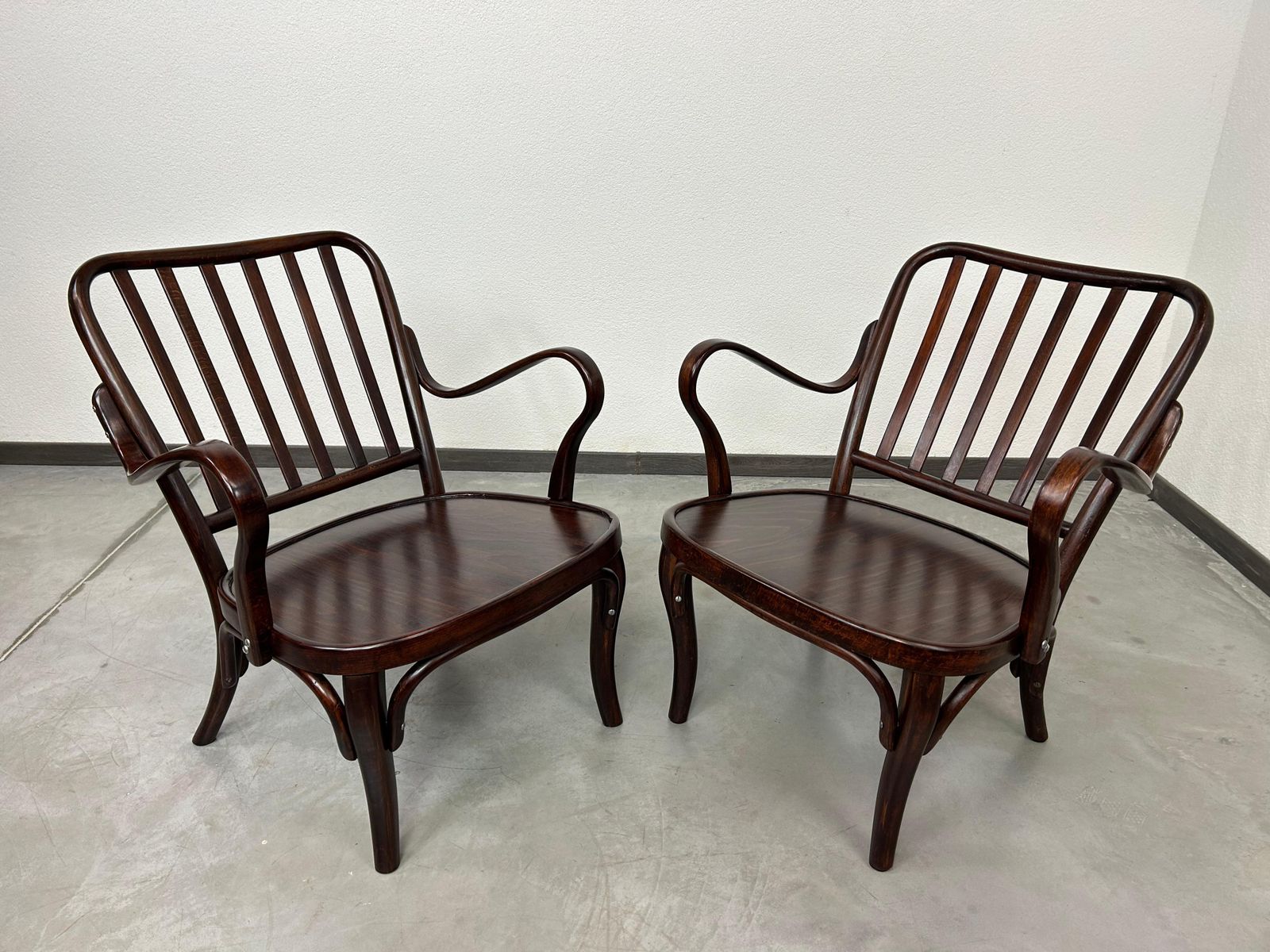 Art Deco Armchairs A752f By Josef Frank For Thonet Mundus photo for sale