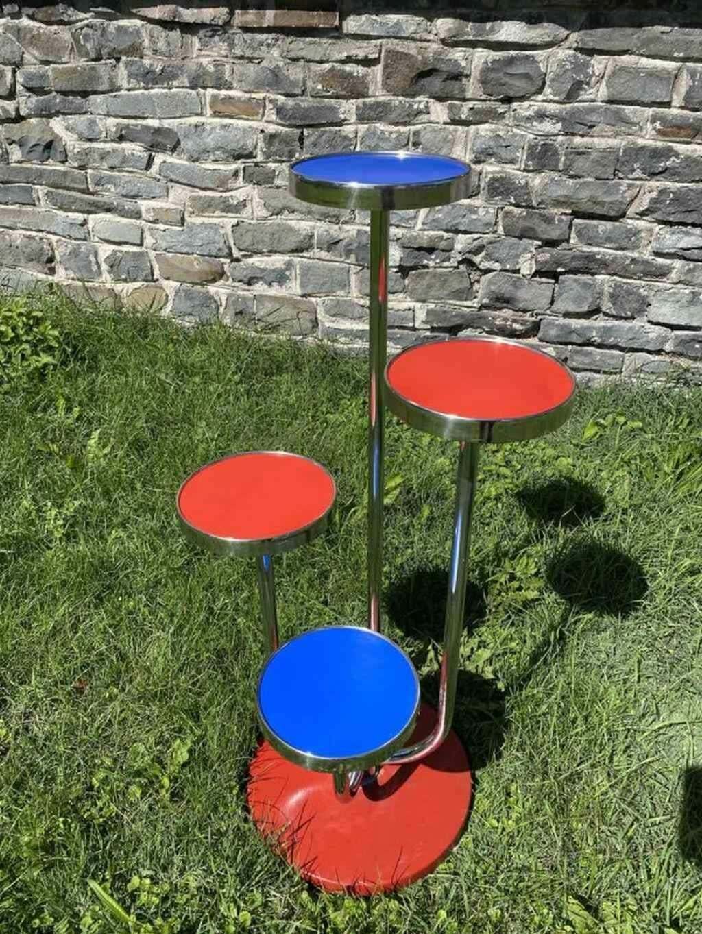 Midcentury Design Flower Stand H 54 By Jindřich Halabala For Hynek Gottwald photo vinterior