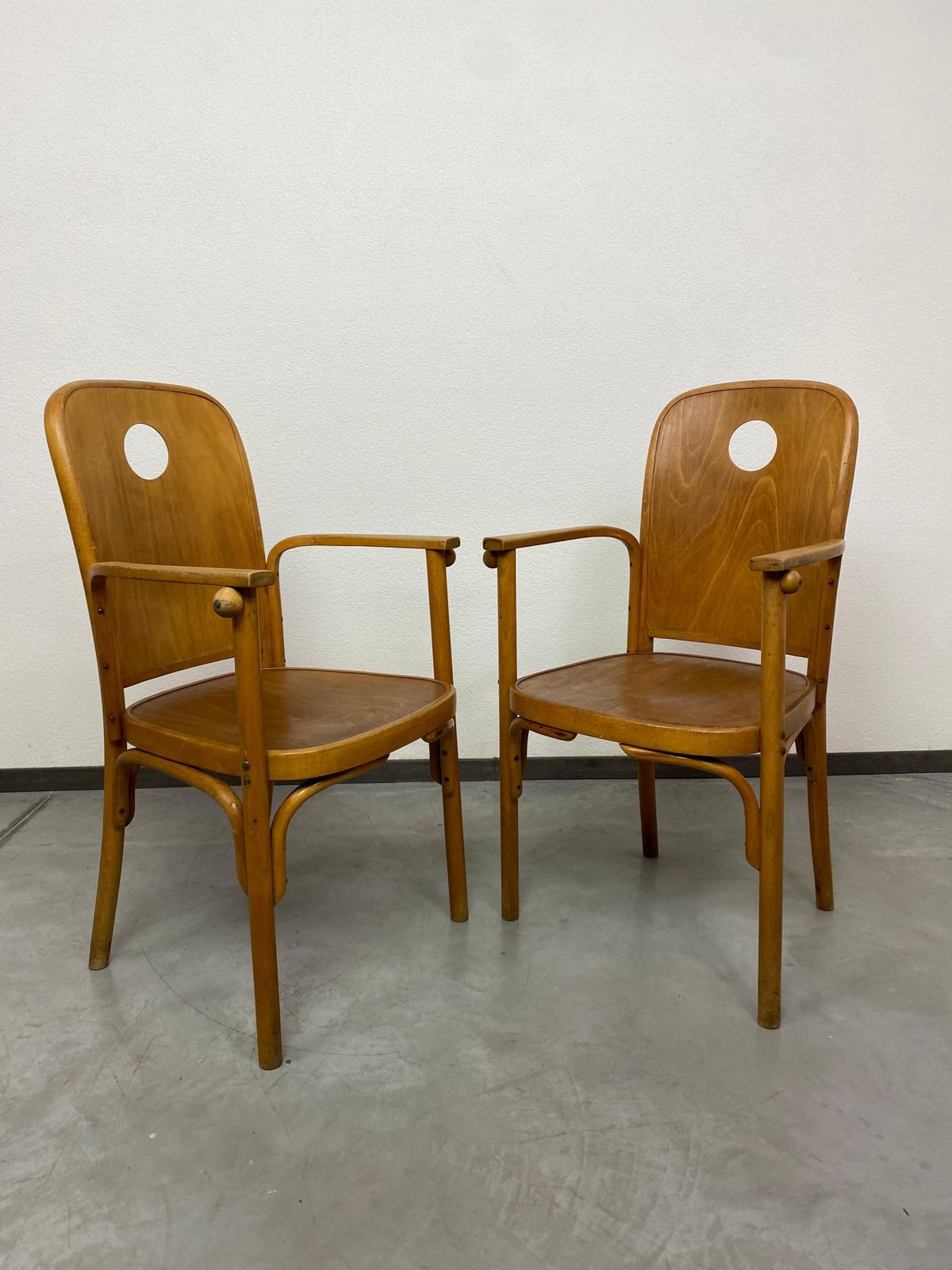Very Rare Armchairs Nr.813 /1f By Josef Hoffmann For Jacob Josef Kohn photo furniture