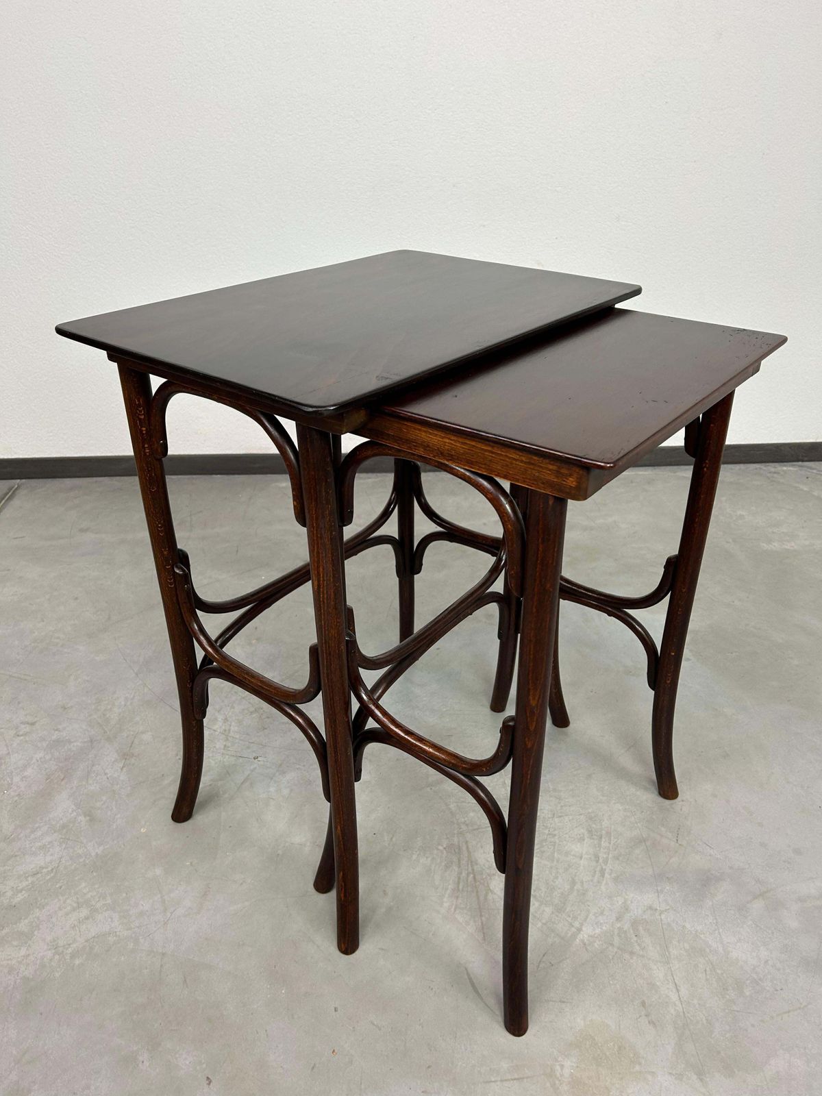 Thonet Nesting Tables photo vintage