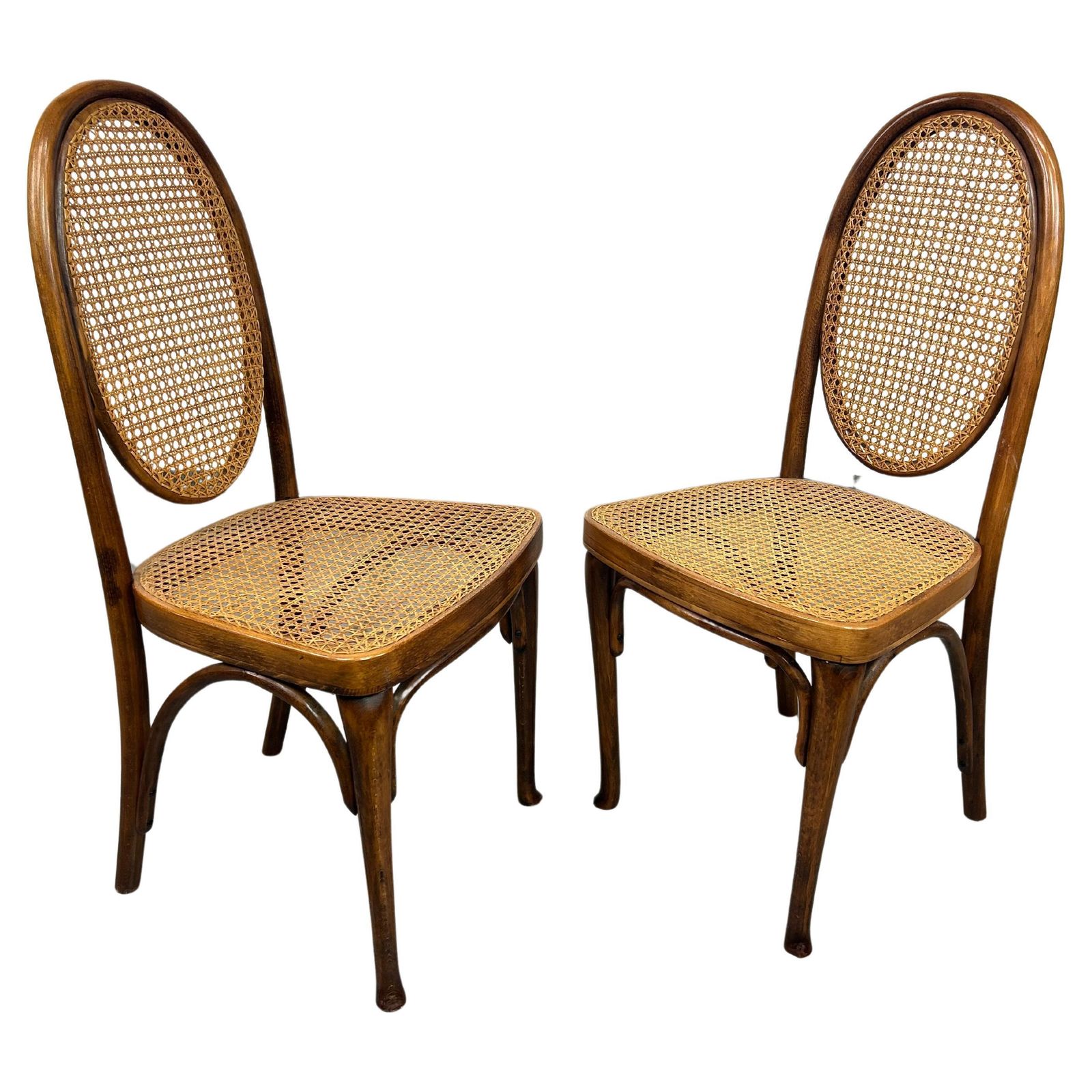 Thonet Chairs No.567 By Otto Prutscher For Café Heinrichshof