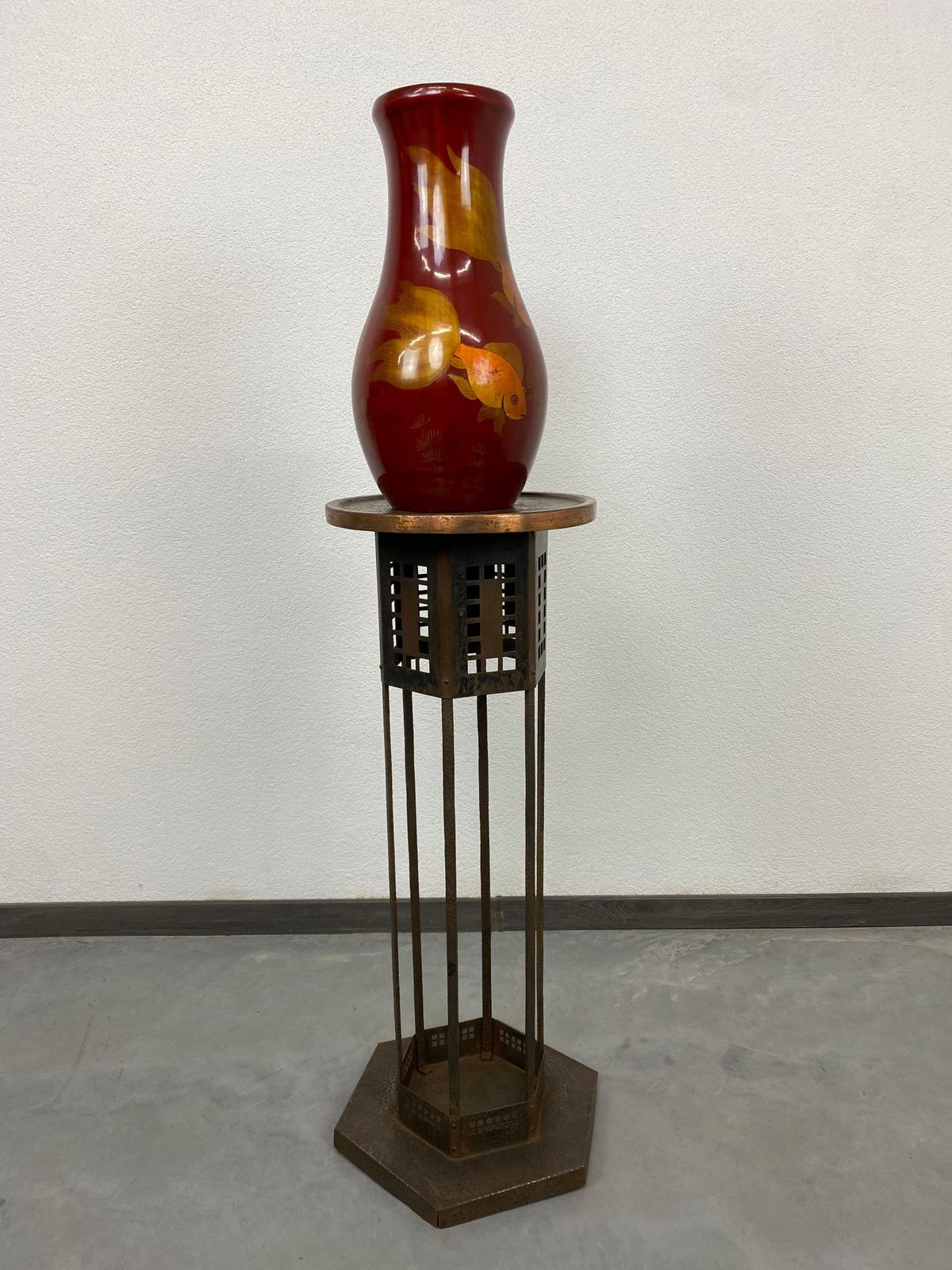 Secession Plant Stand In Style Of Wiener Werkstatte photo furniture