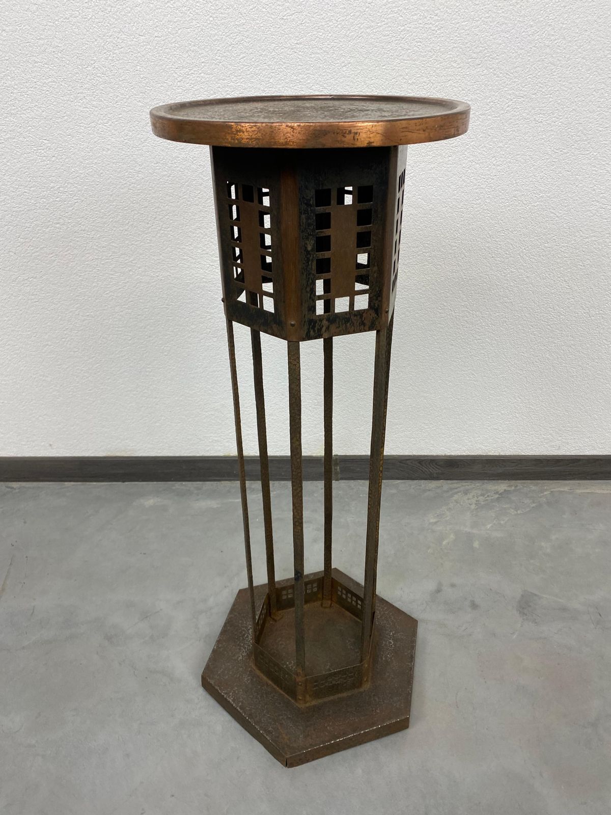 Secession Plant Stand In Style Of Wiener Werkstatte photo for sale