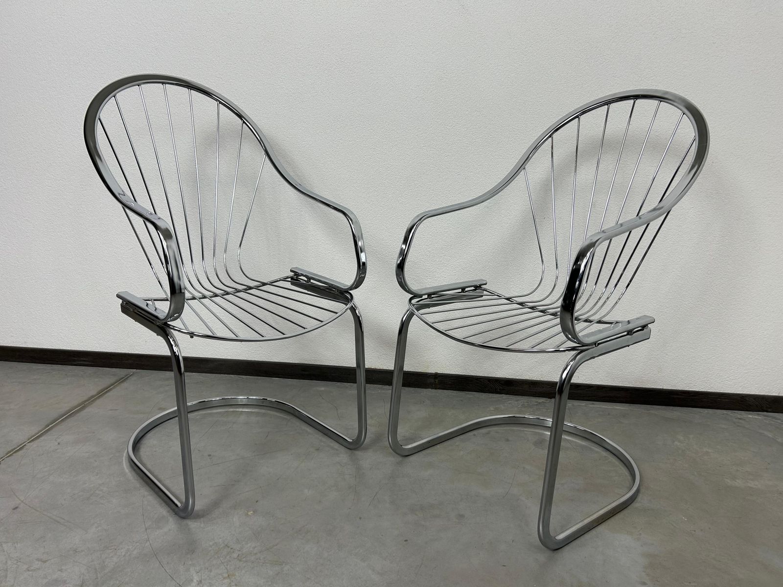 6x Mid Century Desing Dining Chairs By Gastone Rinaldi For Rima Italy photo for sale