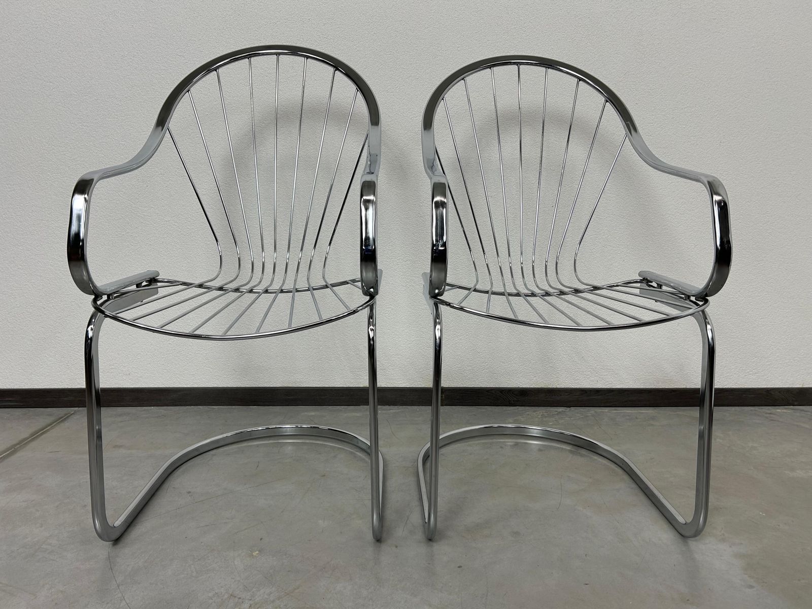 6x Mid Century Desing Dining Chairs By Gastone Rinaldi For Rima Italy photo Furniture