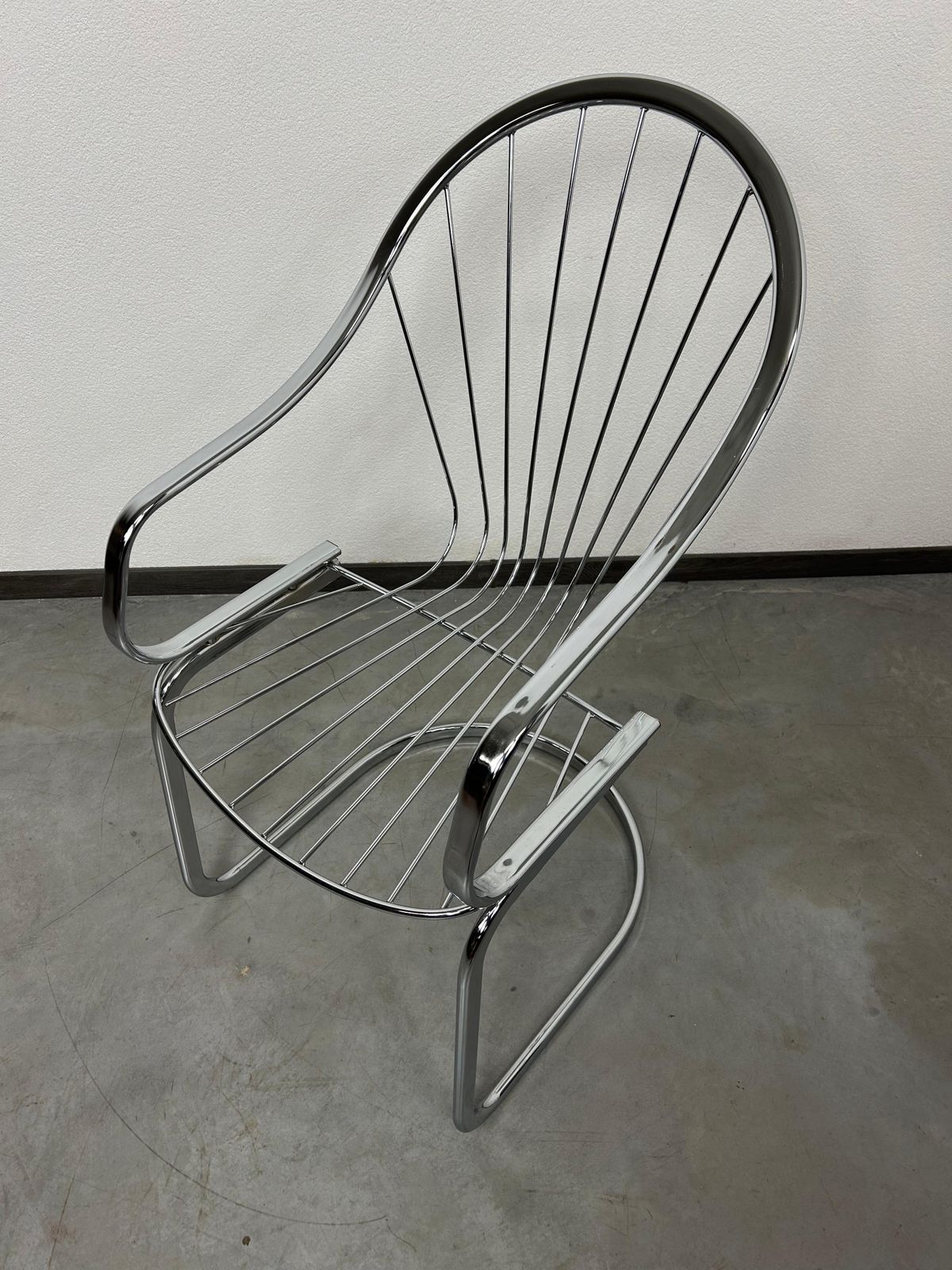 6x Mid Century Desing Dining Chairs By Gastone Rinaldi For Rima Italy photo vinterior