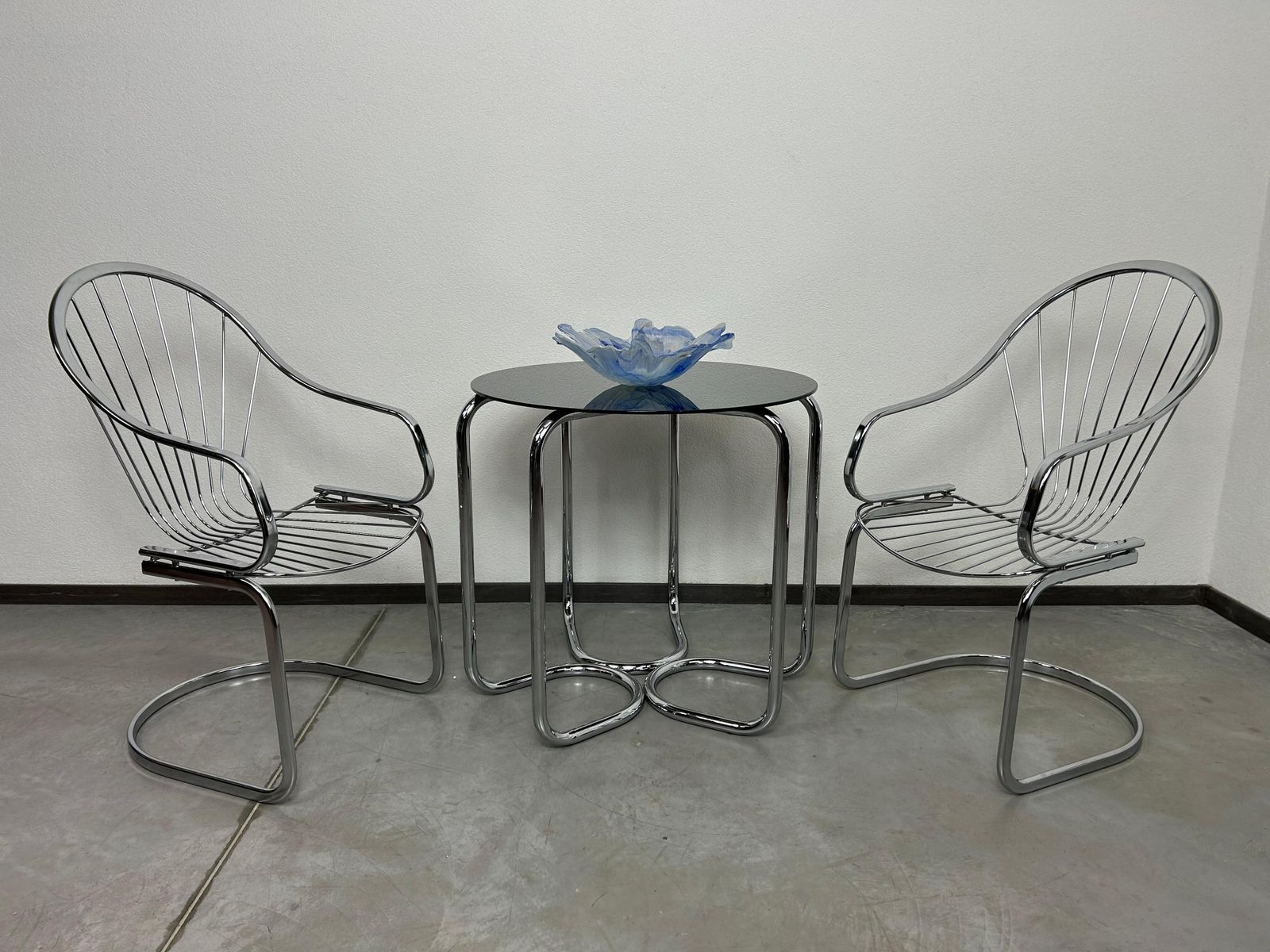 photo buy 6x Mid Century Desing Dining Chairs By Gastone Rinaldi For Rima Italy