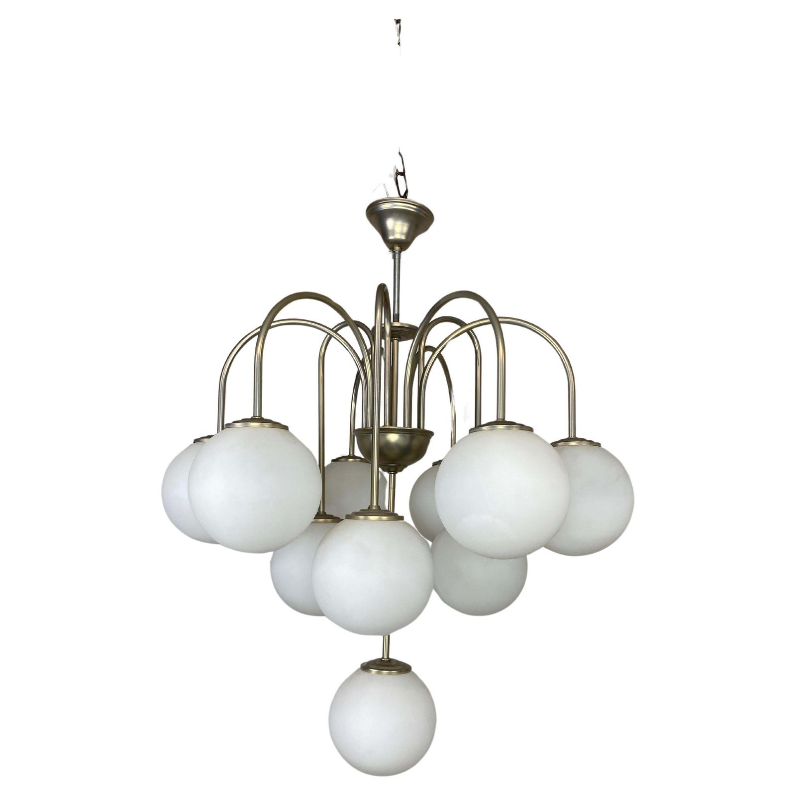 Jaroslav Bejvl Sputnik Chandelier By Kamenický šenov
