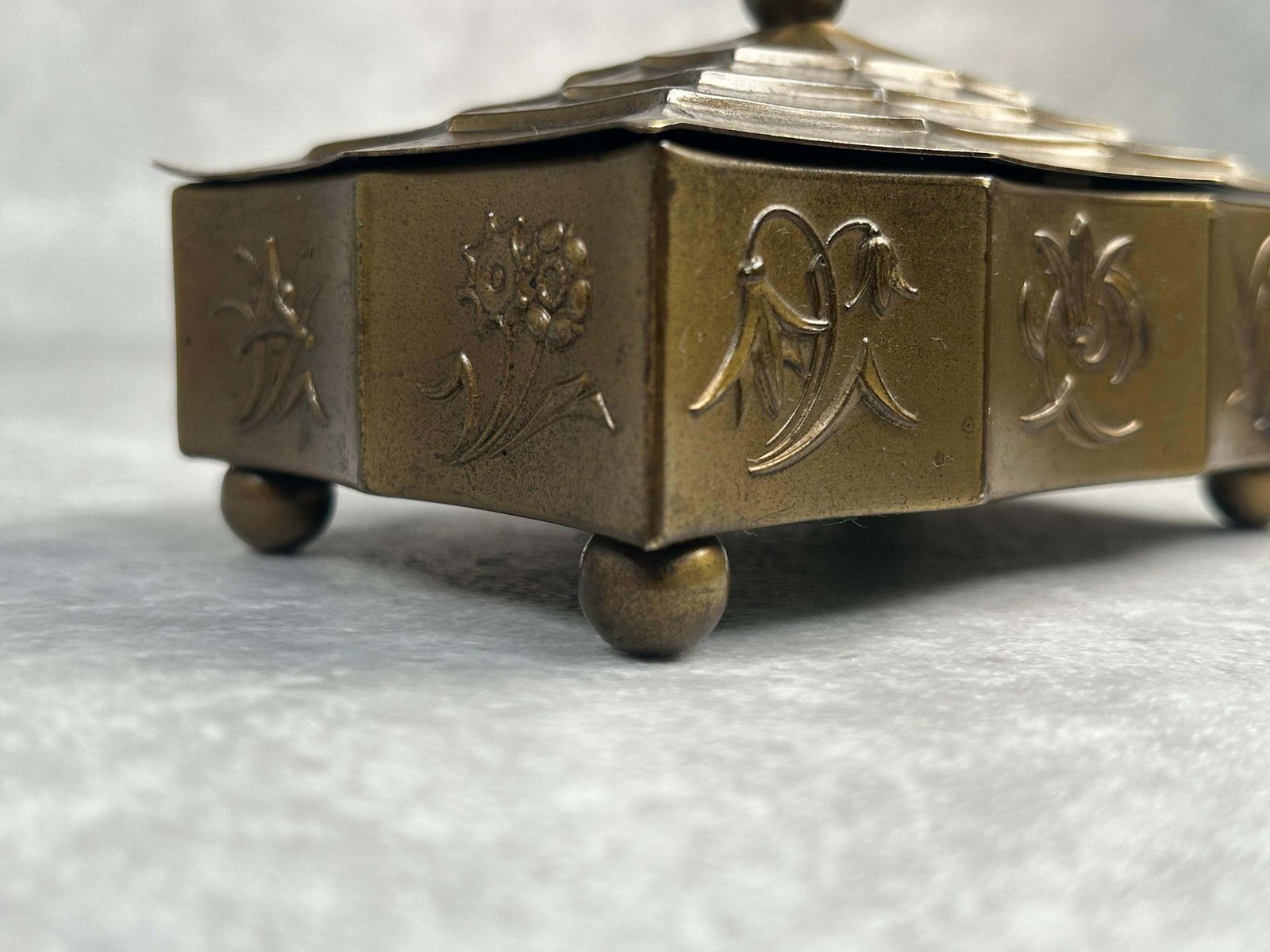 Vienna Secession Jewelry Box Atr. Dagobert Peche For Wiener Werkstätte photo vintage