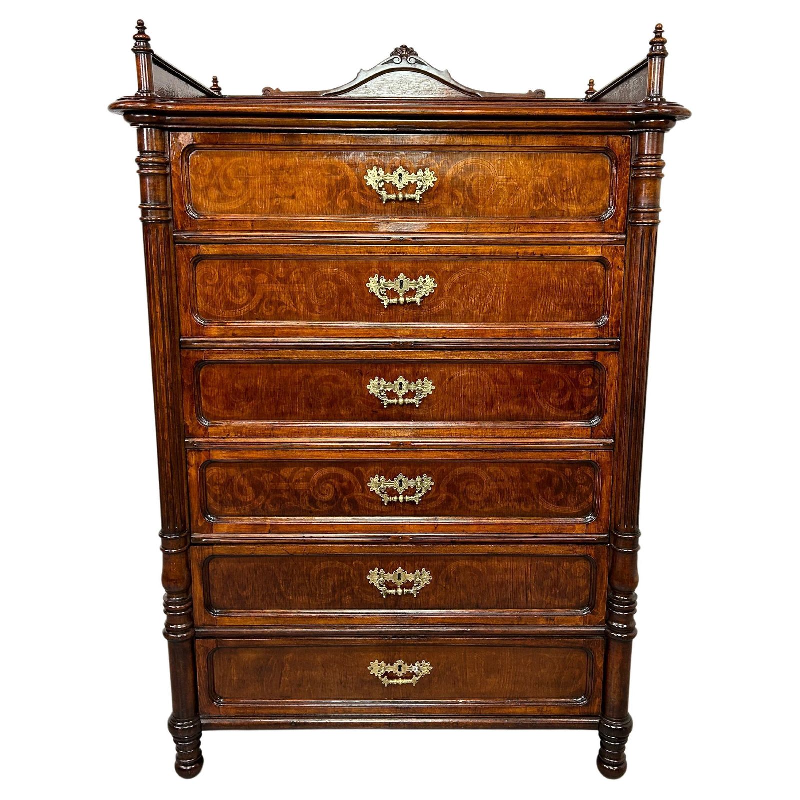 Jugendstil Chest Of Drawers By Jacob & Josef Kohn