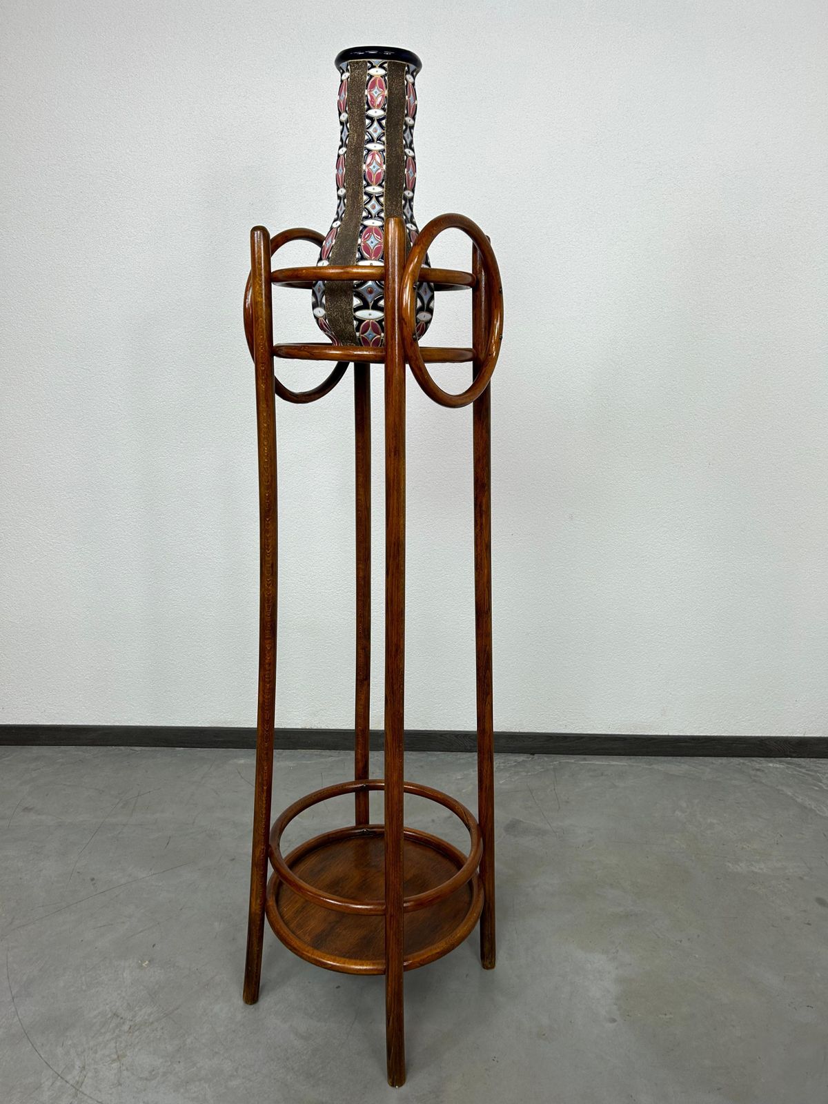 Bentwoon Plant Stand Attr. Otto Wagner For Thonet photo for sale