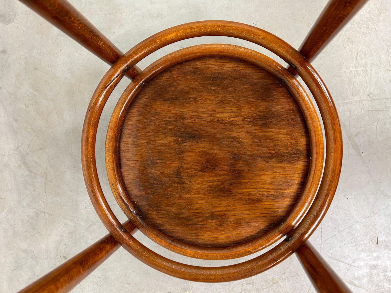 Bentwoon Plant Stand Attr. Otto Wagner For Thonet photo vintage