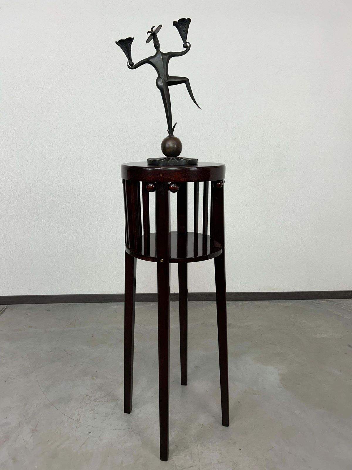 Secession Plant Stand No.1015 By Josef Hoffmann For J.J.Kohn photo 8125.0