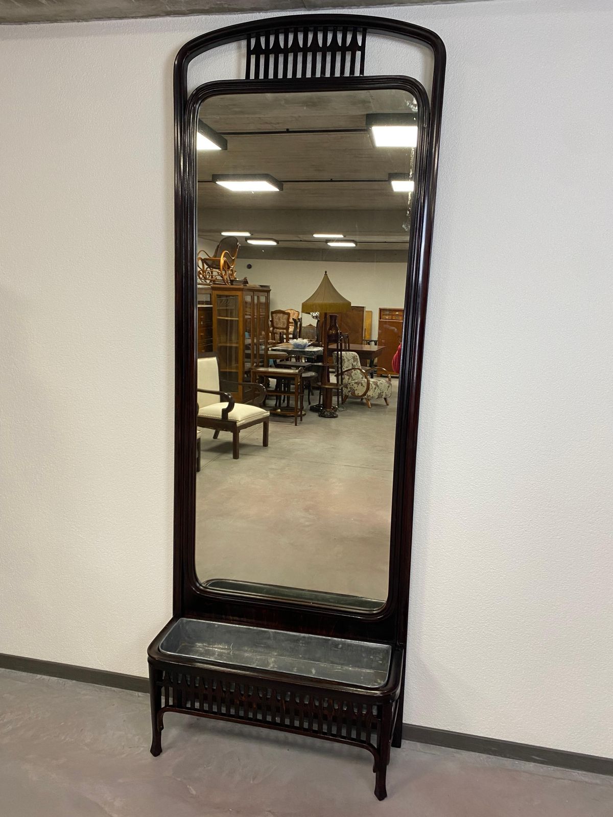 Secession Mirror No.1149 By Koloman Moser For Jacob & Josef Kohn photo Home Decor