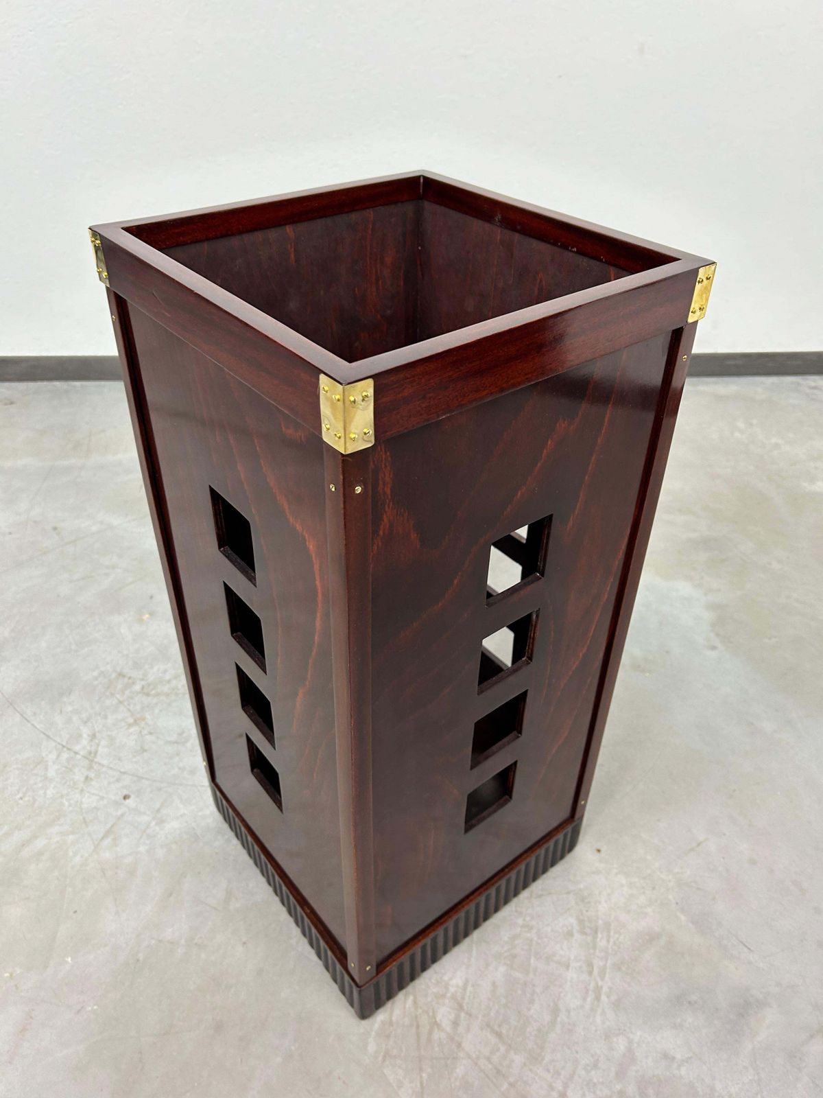 Jugenstil Umbrella Holder Attr. To Josef Hoffmann/Kolo Moser photo furniture