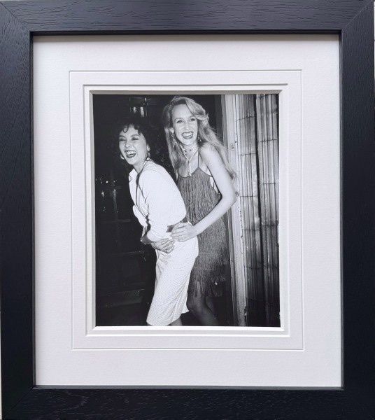 Marie Helvin & Jerry Hall By Richard Young