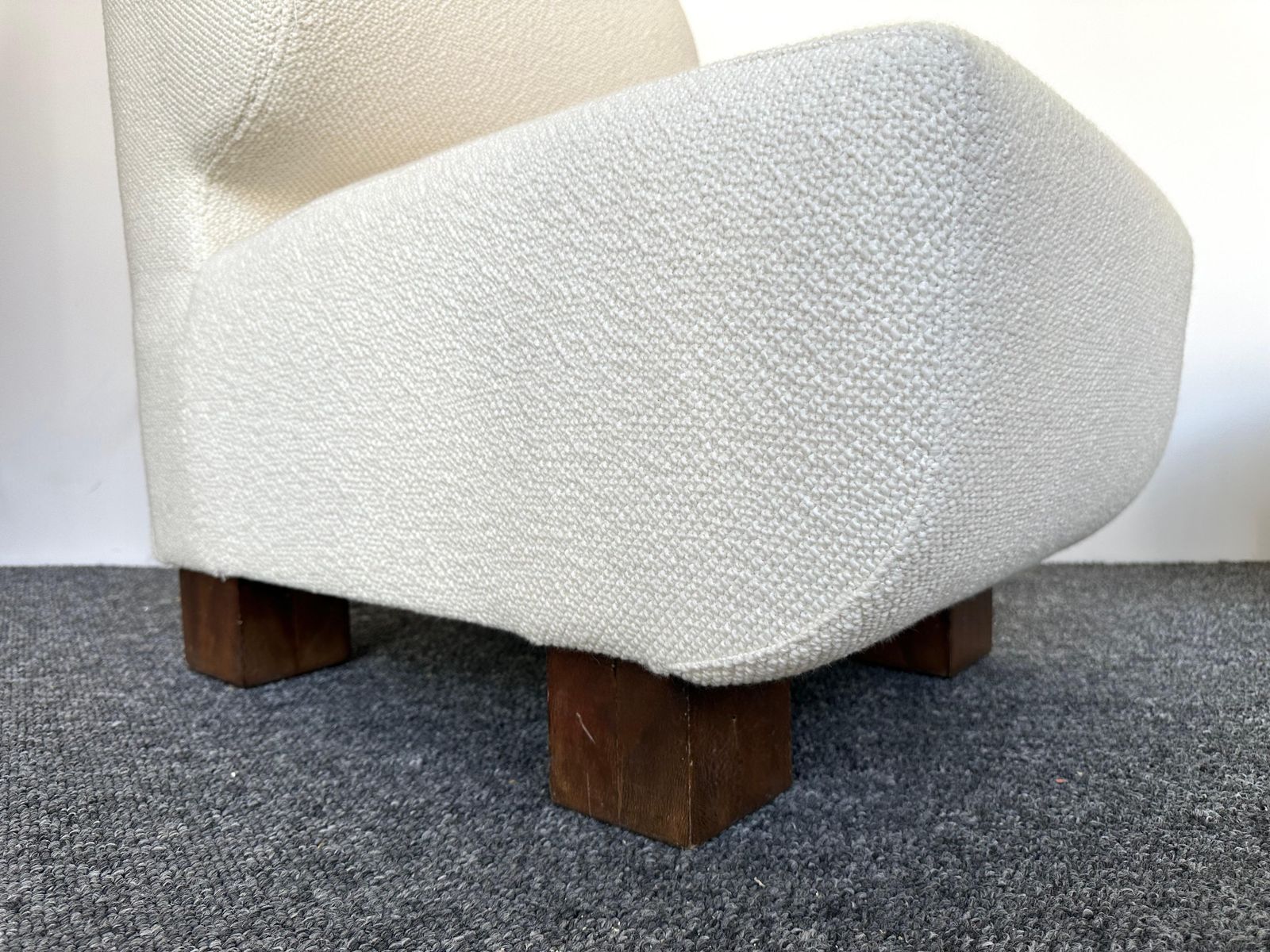 Pair Of Slipper Chairs P, Italy, 1970s photo for sale