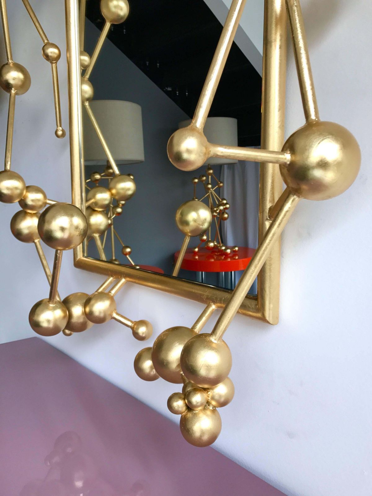 Mirror Atomic By Antonio Cagianelli, Italy, Contemporary, 2017 photo Home Decor