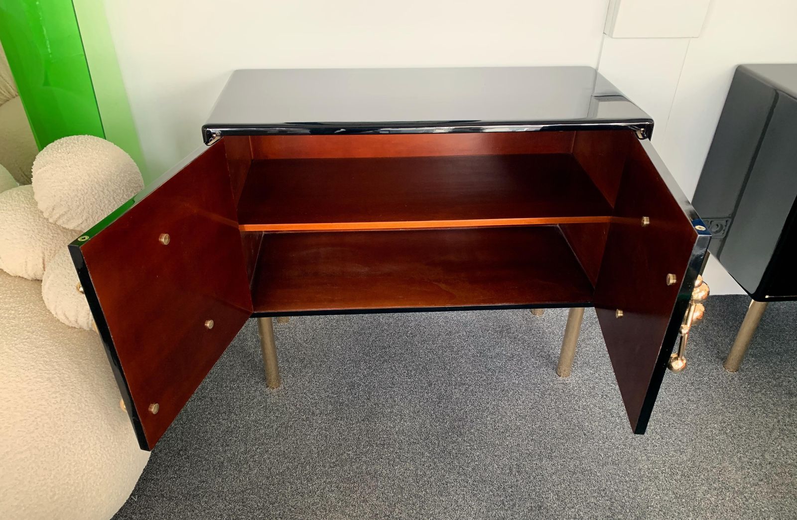 Contemporary Atomo Lacquered Cabinets Buffets By Antonio Cagianelli, Italy photo for sale