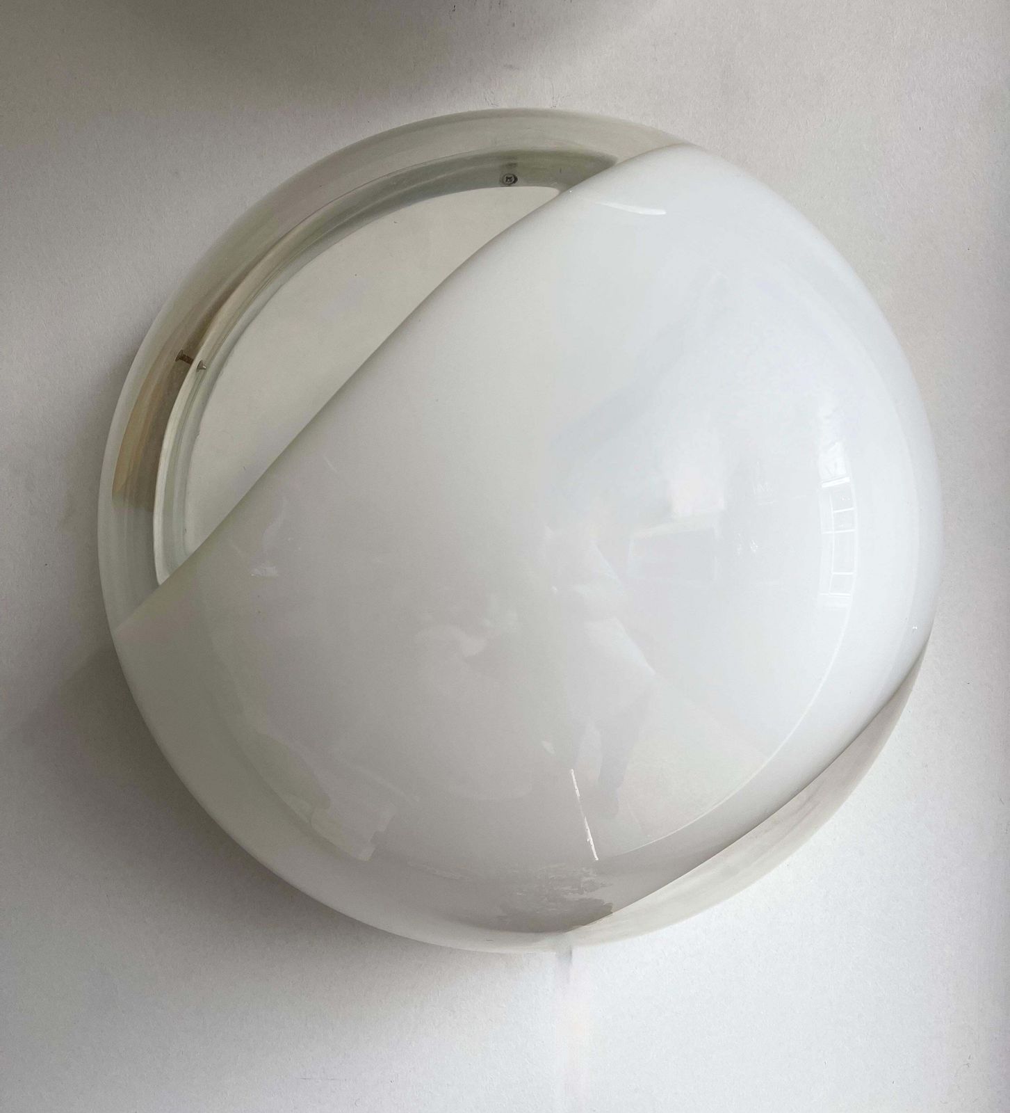 Pair Of Sconces Murano Glass Lp245 By Mazzega, Italy, 1970s photo 3421.0