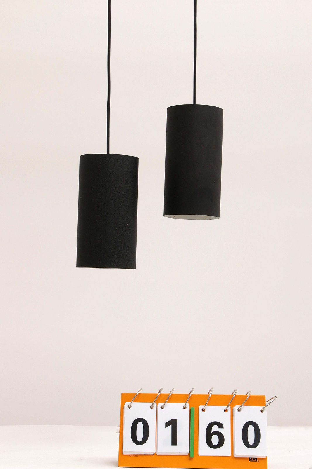338.0 Philips Set Of 2 Hanging Lamps Model Nt 48 Design By Argenta, 1960 photo
