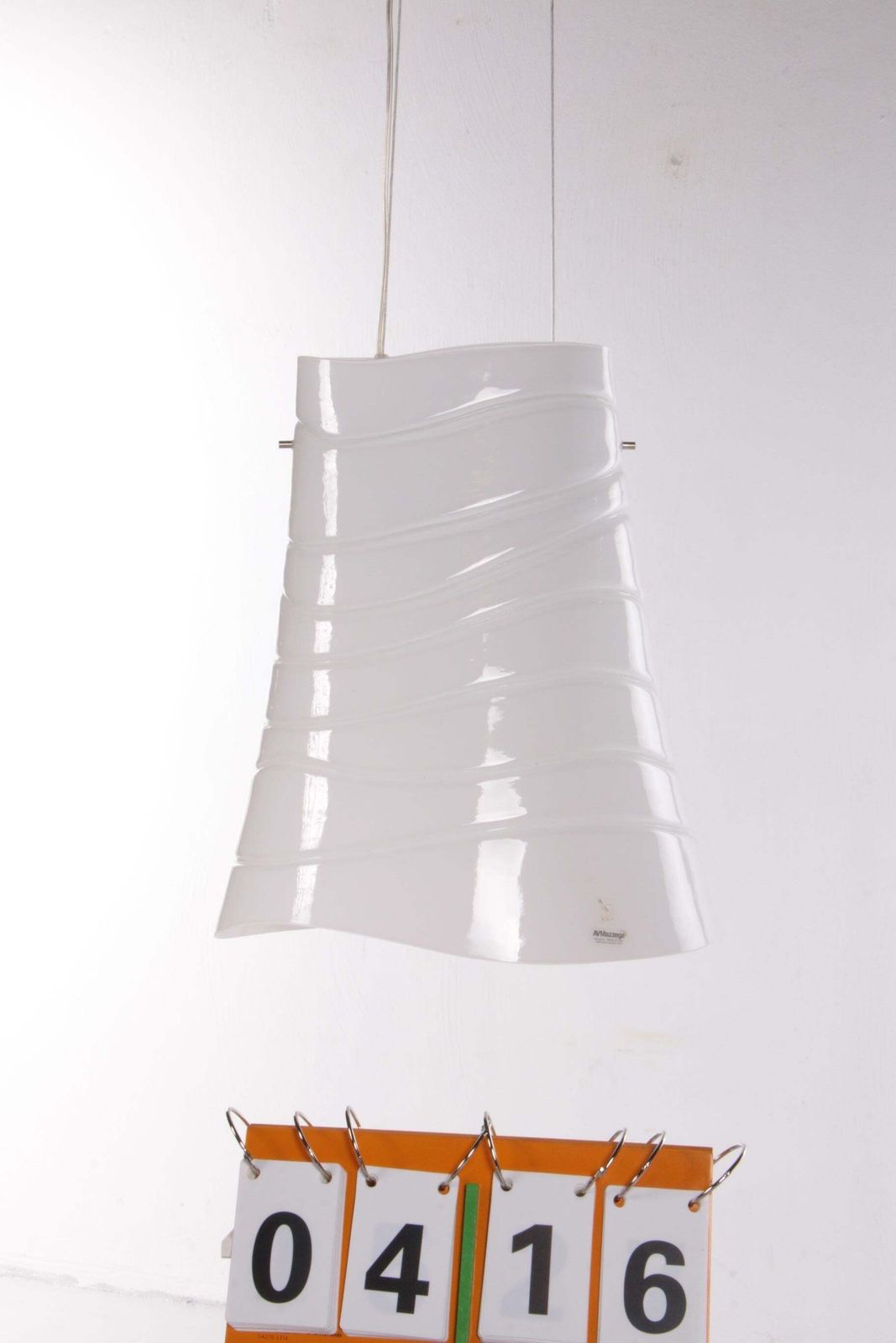 Italian Hanging Lamp Murano Glass Made By Avmazzega, 1990, Italy photo Lighting