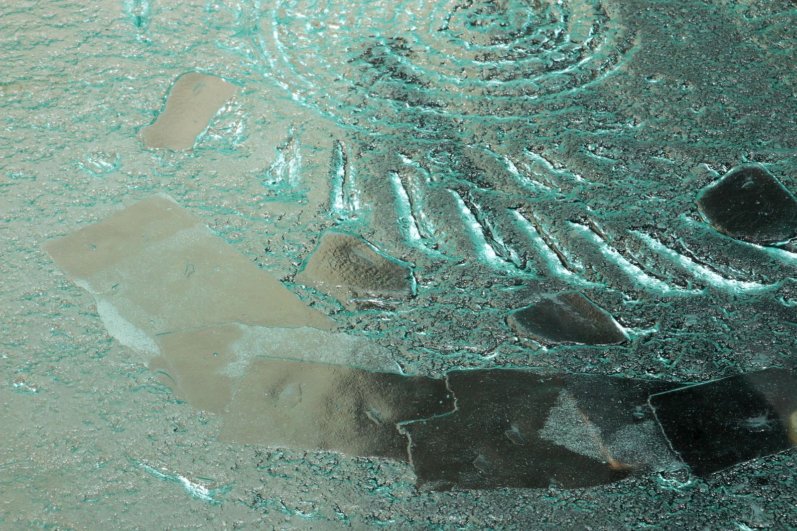 Sculptural Glass Coffee Table By Heinz Lilienthal 1970, Germany photo vinterior