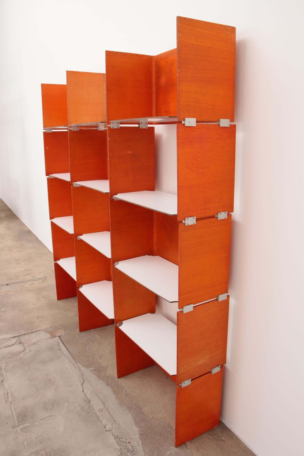 Modular French Wall Furniture Orange Made In The 60s photo 2993.0