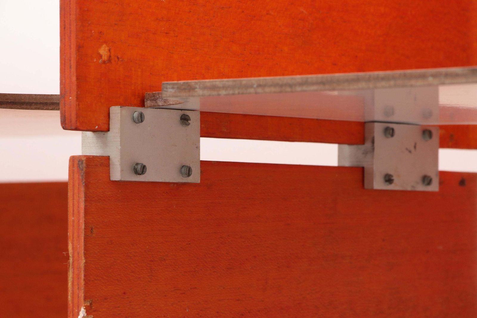 photo for sale Modular French Wall Furniture Orange Made In The 60s