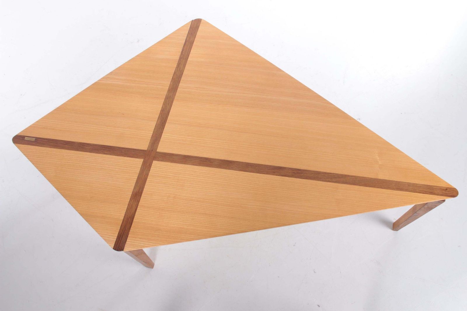 Stefan Göransson Coffee Table Beech Wood Brand Carp, 1970 Denmark photo vintage