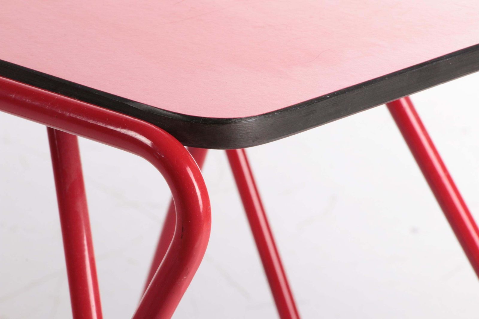 Furniture Rare Side Table Designed By Walter Antonis For I Form, Holland, 1978 photo