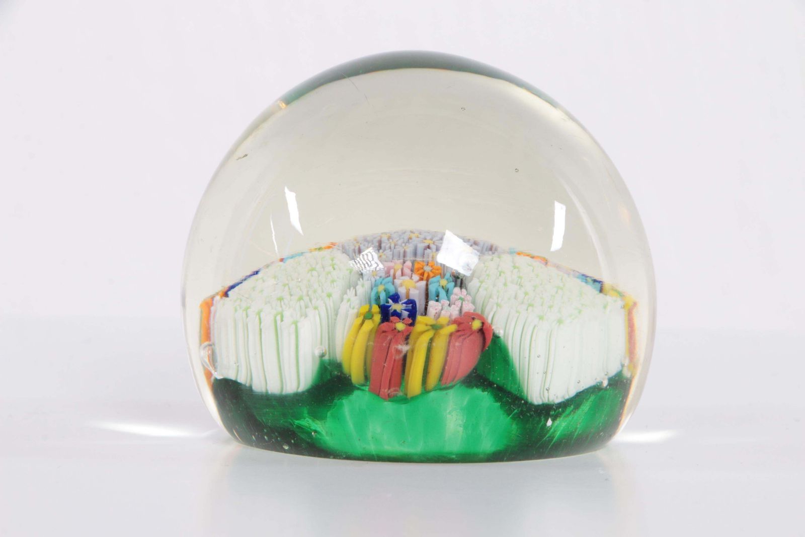 Paperweight Murano Milie Fleur, 1960 photo vintage