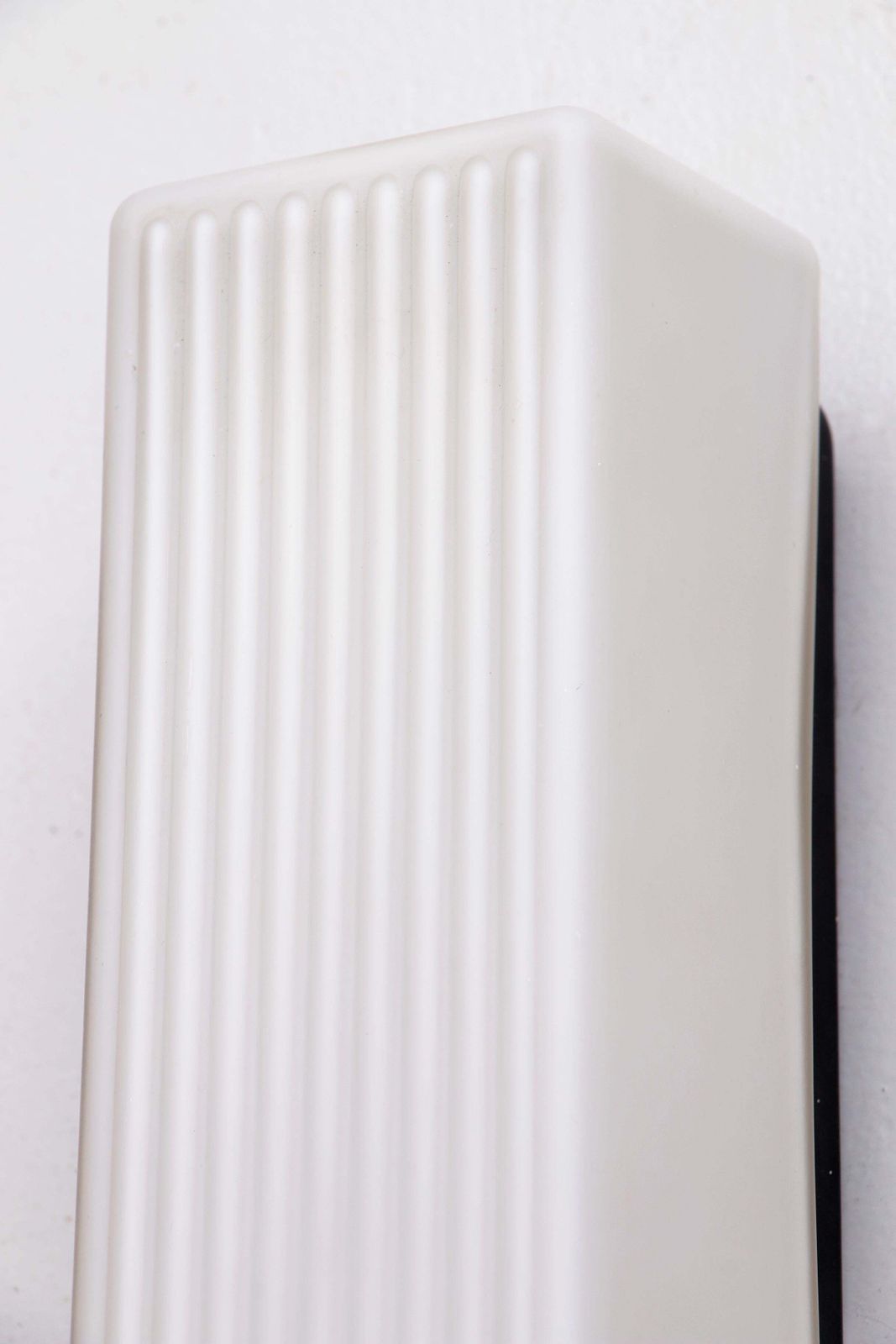 Lighting Wall Lamp Made Of Frosted Glass, Sleek Model, 1960, Germany photo