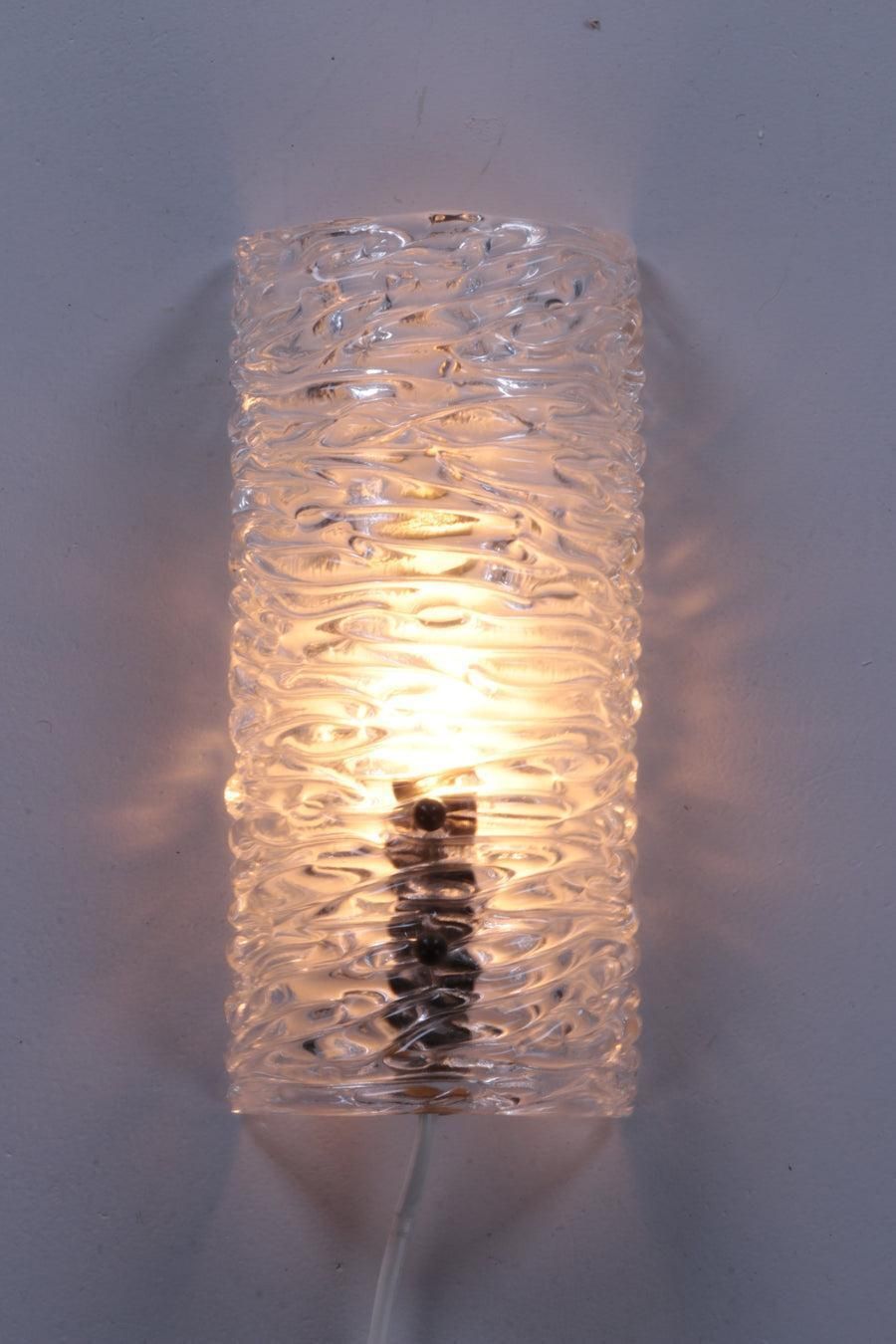 Carl Fagerlund Wall Lamp Model 8493 Swedsen Made By Orrefors, 1960 photo furniture