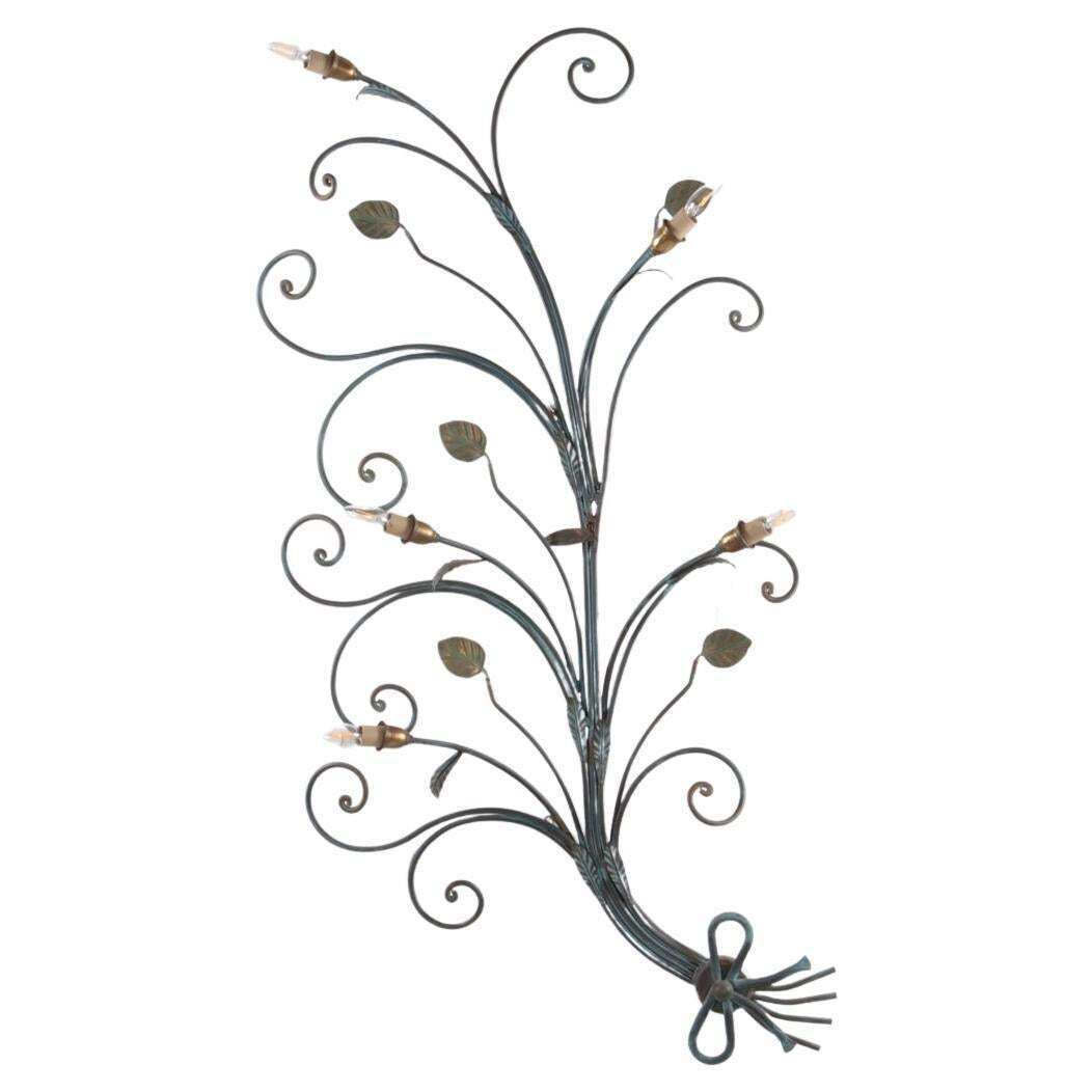 Vintage Wall Lighting Made Of Bronze, 1970s France