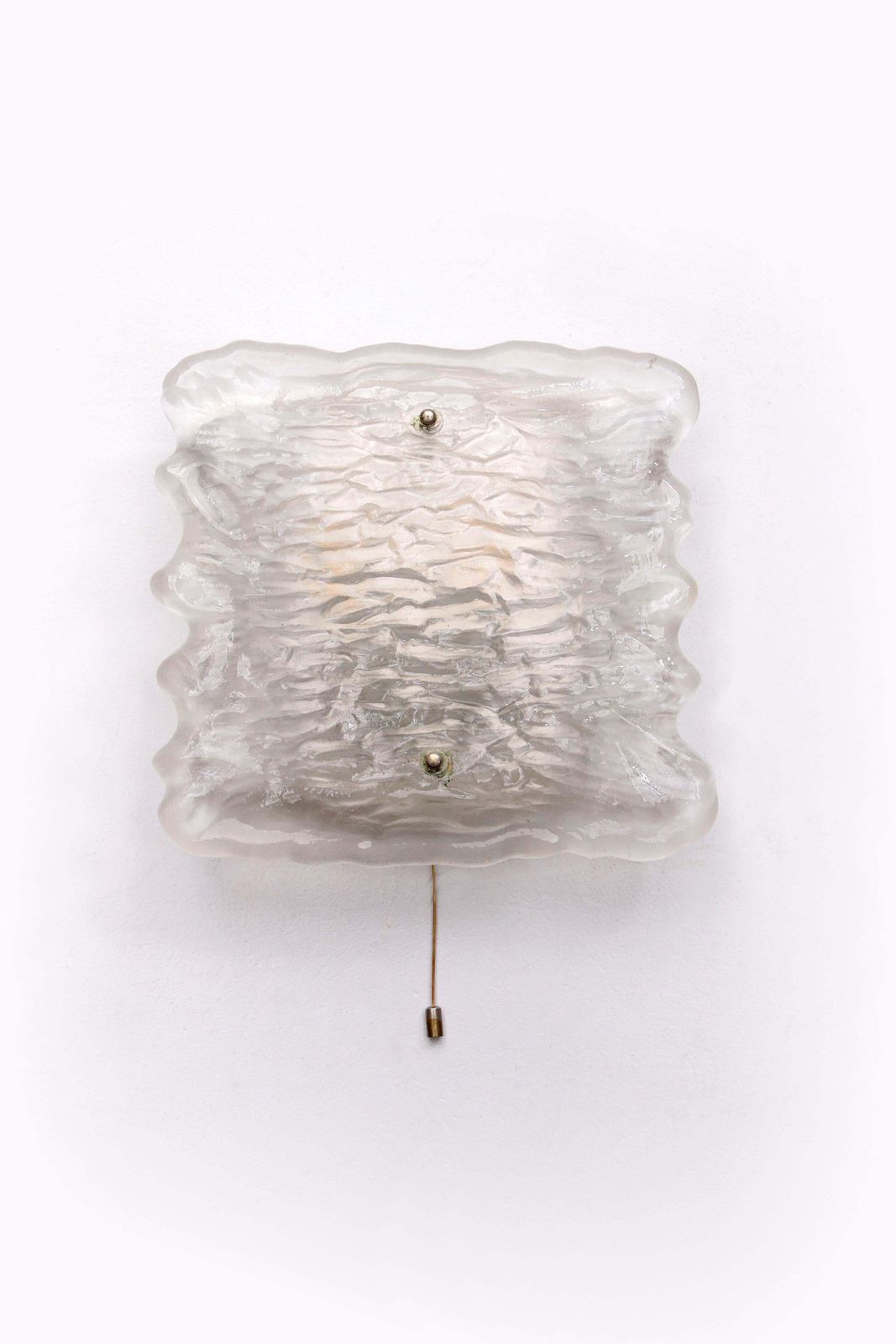 Beautiful Large Wall Lamp Of Beautiful Frosted Glass, 1960, Germany photo furniture