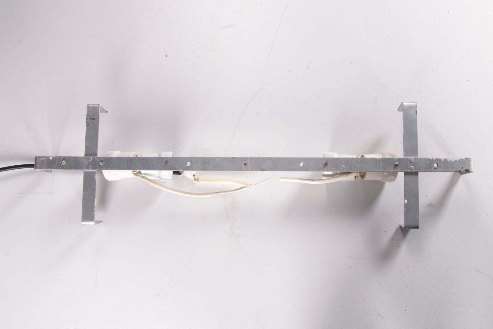 Xxl Ice Wall Lamp By Hillebrand 60 Cm Long Made In 1960 photo 984.0