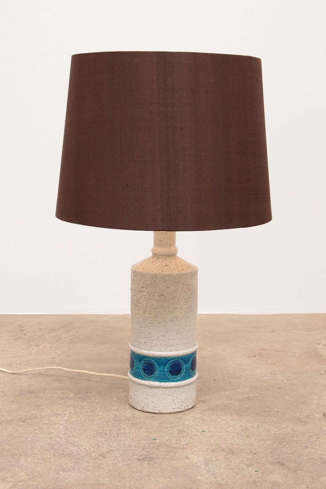 Table Lamp Made Of Ceramic Design By Aldo Londi By Bergboms, 1960s photo for sale