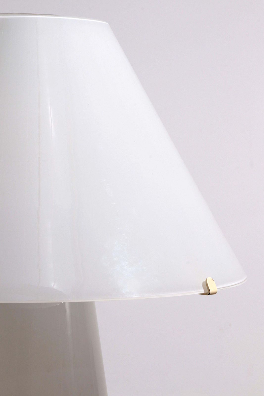 Rare Large Vetri Murano Mushroom Table Lamps, 1970s photo Lighting