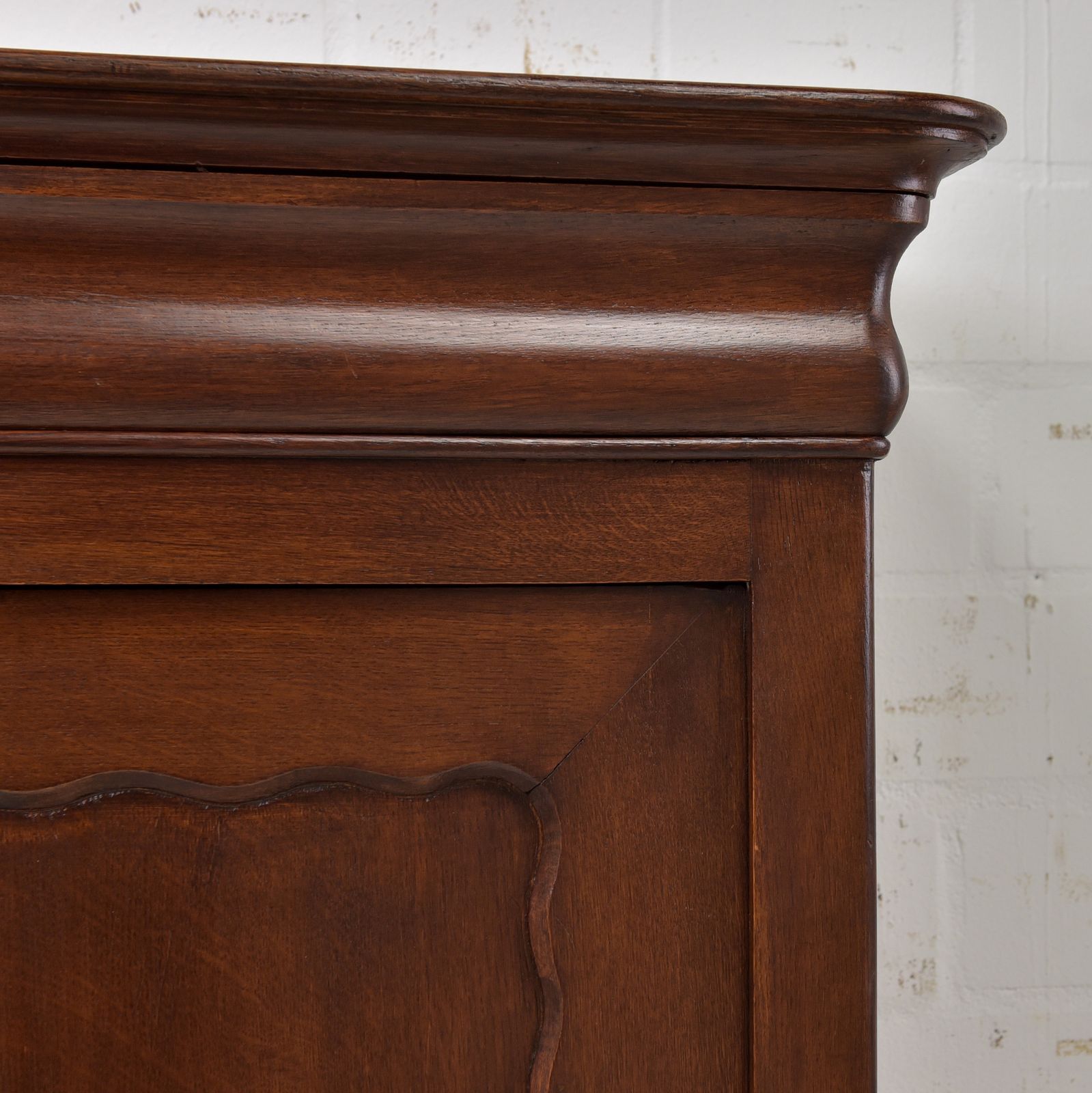 Antique! Vertiko Restored Louis Philippe Circa 1870 Oak Tall Chest Of Drawers photo vintage