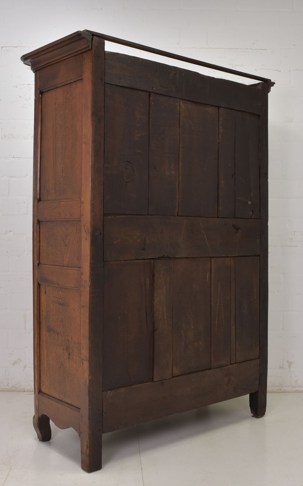 1900.0 Antique! Hallway Cupboard Restored Baroque Oak Walnut Around 1780 Shelving Unit photo