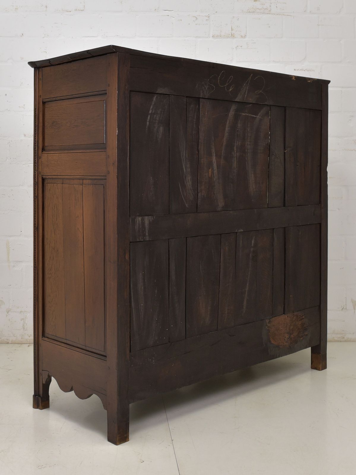 1576.0 Antique! Tall Chest Of Drawers Restored Baroque Louis XV Circa 1790 Oak Sideboard Vertiko photo
